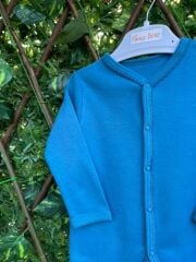 Erkek Bebek Uzun Kollu Patikli Tulum