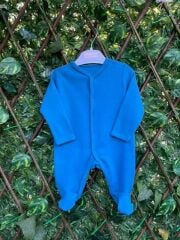 Erkek Bebek Uzun Kollu Patikli Tulum