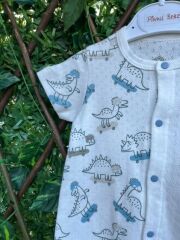 Erkek Bebek Kısa Tulum