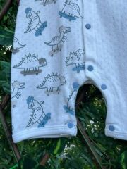 Erkek Bebek Kısa Tulum