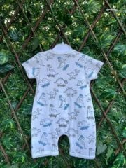 Erkek Bebek Kısa Tulum