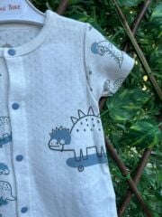 Erkek Bebek Kısa Tulum