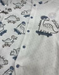 Erkek Bebek Kısa Tulum