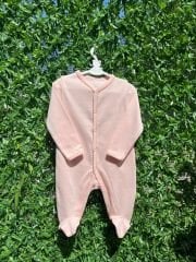 Kız Bebek Uzun Kollu  Patikli Tulum