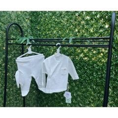 Waffle 3`lü Unisex Patikli Bebek Takım