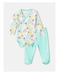 Kız Bebek Body & Patikli Alt Takım