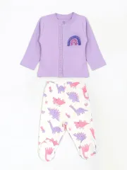 Dino Kız Pijama Takımı