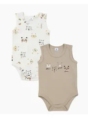Bebek Body 2`li Kalın Askılı