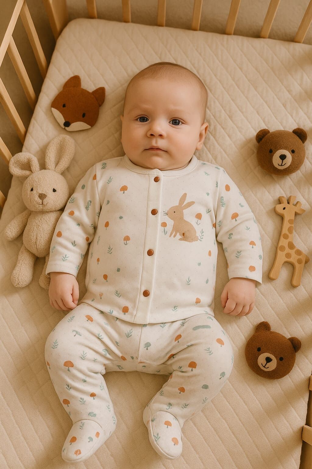Kız Bebek Pijama Takımı
