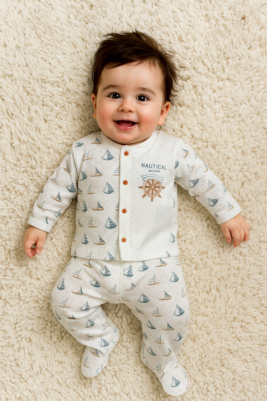 Erkek Bebek Pijama Takımı